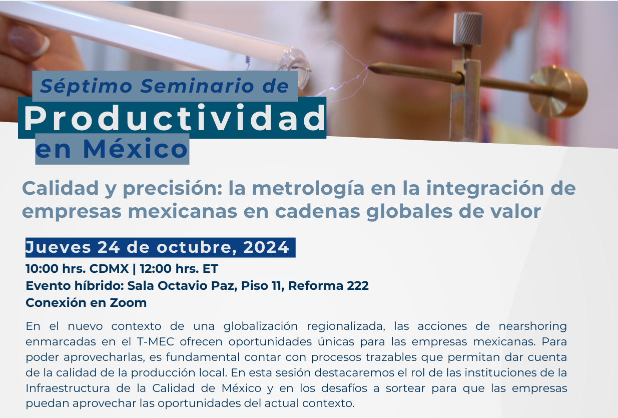 Séptimo Seminario de Productividad en México